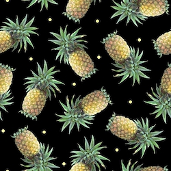 Black - Pineapples